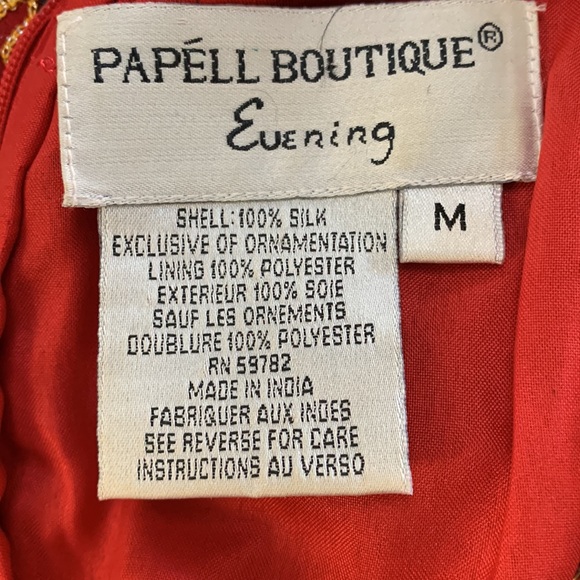 Papell Boutique Evening Floral Beaded Tank - Picture 6 of 7